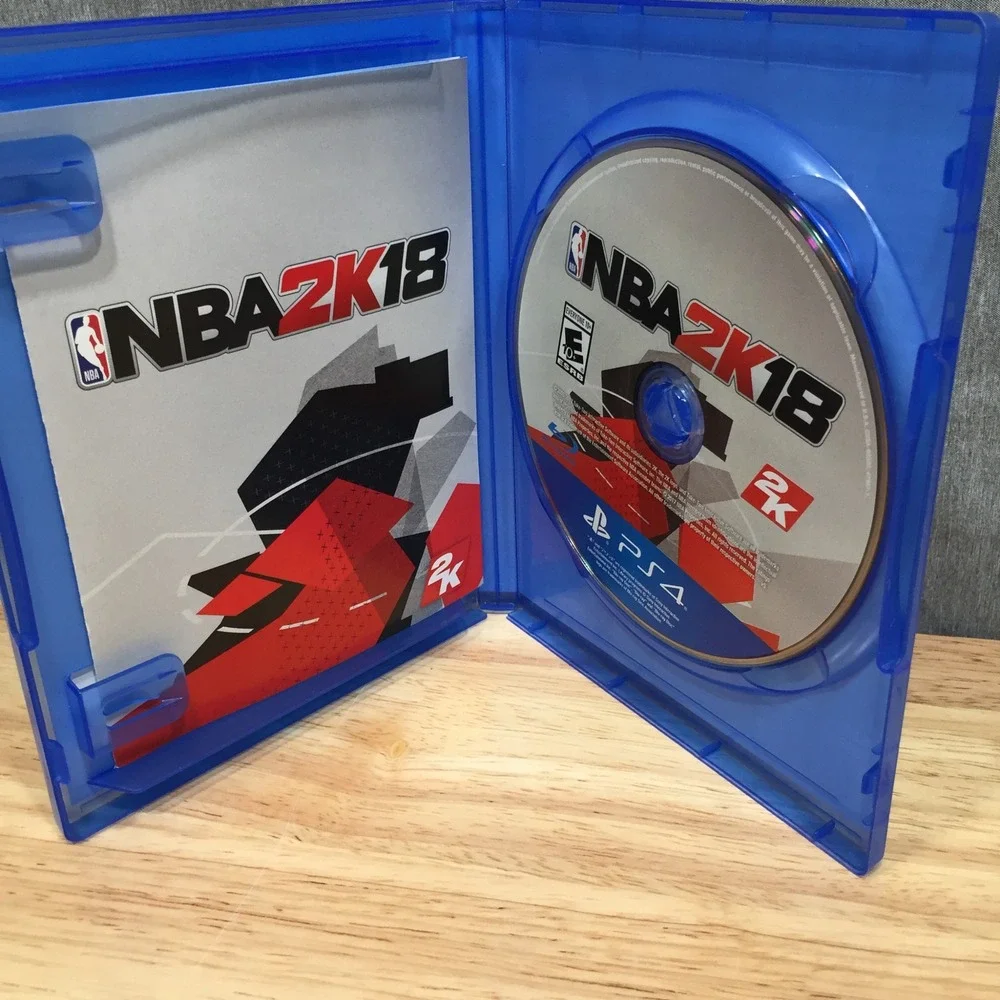 NBA 2K18 Sony PlayStation 4 PS4 Video Game Kyrie Irving Cover Sports‎ 2K Games